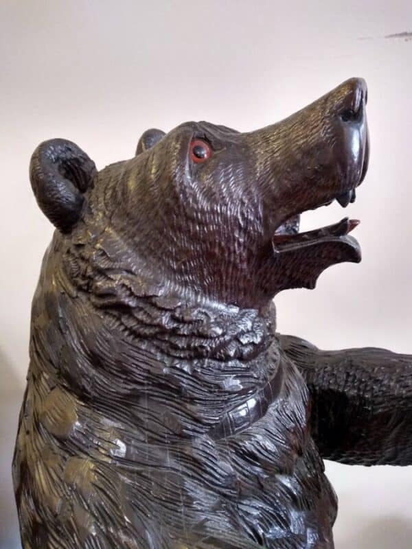 Black Forest Bear Stick Stand - Image 4