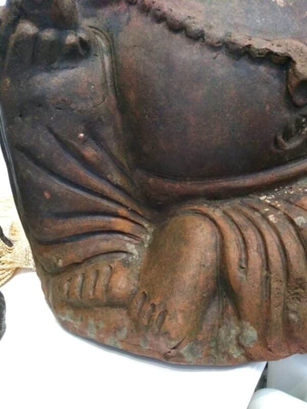 Large Terracotta Bhuda - Image 4