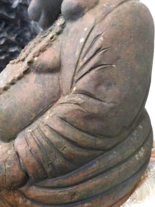 Large Terracotta Bhuda - Image 2