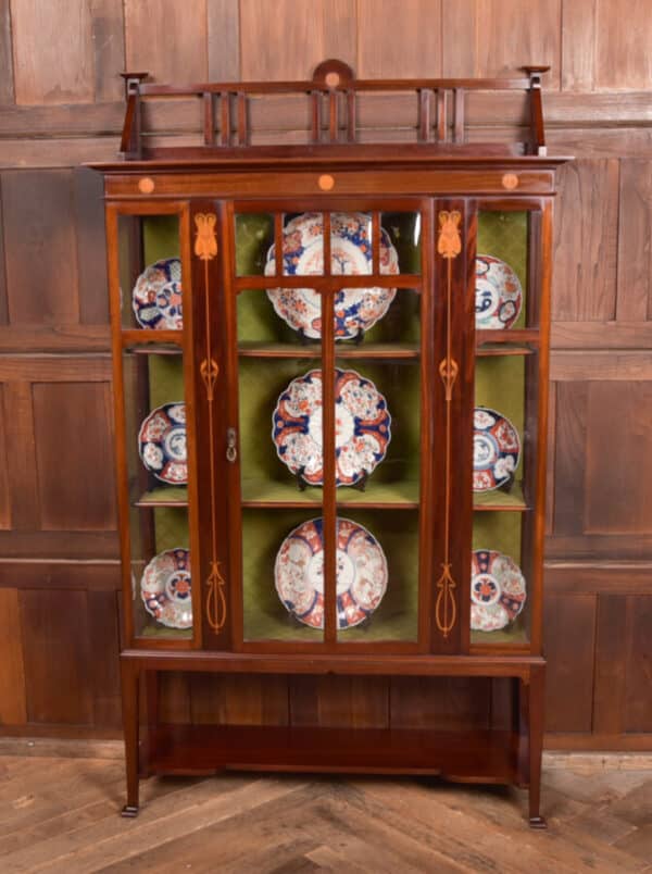 Art Nouveau Mahogany Display Cabinet SAI2660