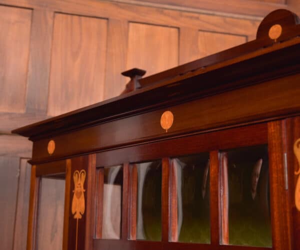 Art Nouveau Mahogany Display Cabinet SAI2660 - Image 12