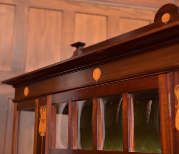 Art Nouveau Mahogany Display Cabinet SAI2660 - Image 11
