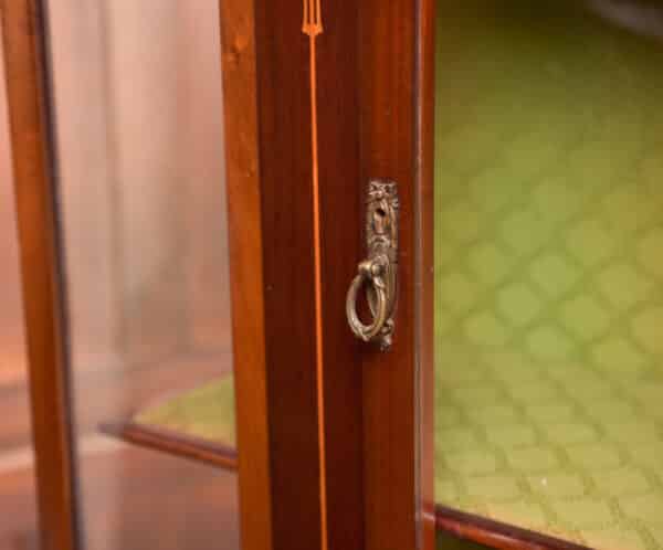 Art Nouveau Mahogany Display Cabinet SAI2660 - Image 7