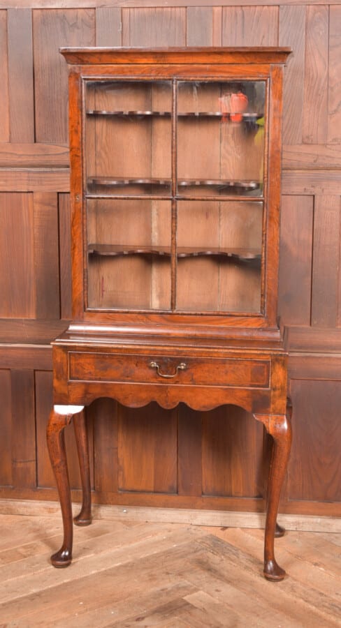 Walnut Display Cabinet SAI2655 Antique Cabinets 3
