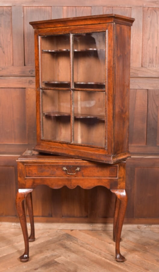 Walnut Display Cabinet SAI2655 Antique Cabinets 11