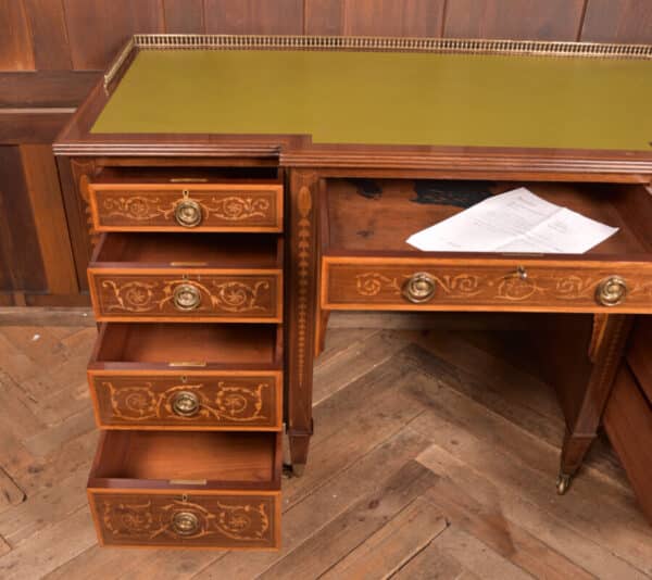 Edwardian Maple & Co Writing Desk SAI2654 - Image 10