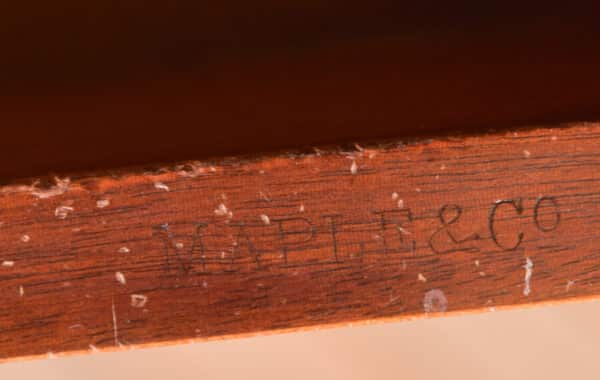 Edwardian Maple & Co Writing Desk SAI2654 - Image 9