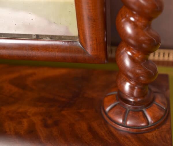 Victorian Mahogany Cheval Mirror SAI2661 - Image 4