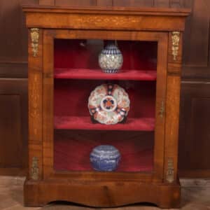 Victorian Walnut Pier / Display Cabinet SAI2658 Antique Cabinets