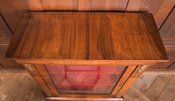 Victorian Walnut Pier / Display Cabinet SAI2658 - Image 14