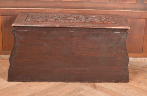 Victorian Oriental Carved Blanket / Storage Box SAI2659 Antique Coffers 20
