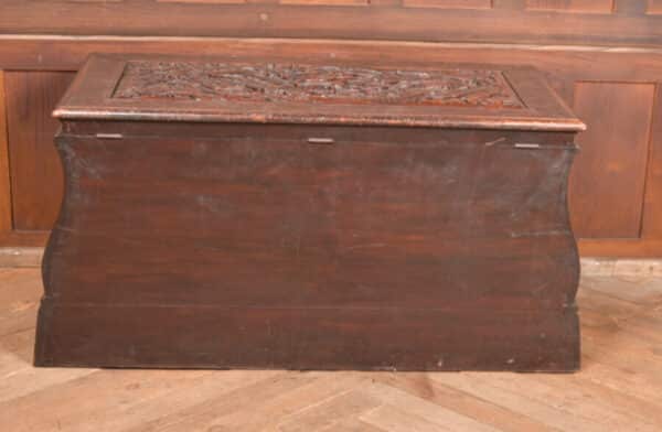 Victorian Oriental Carved Blanket / Storage Box SAI2659 - Image 18