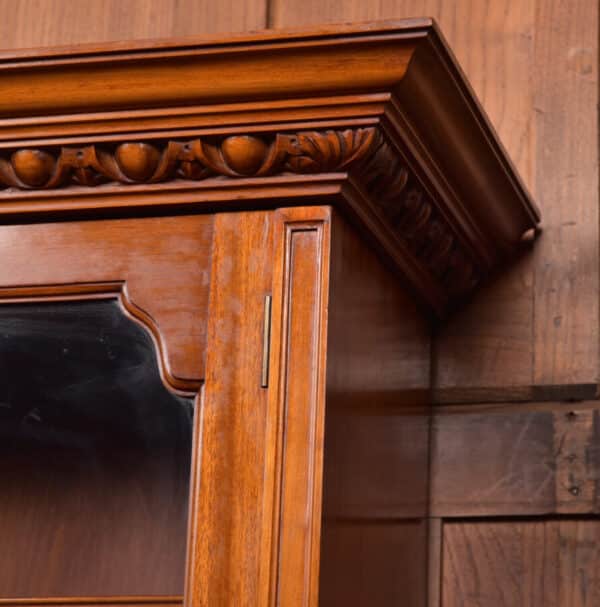 Edwardian Walnut Bookcase SAI2665 - Image 12