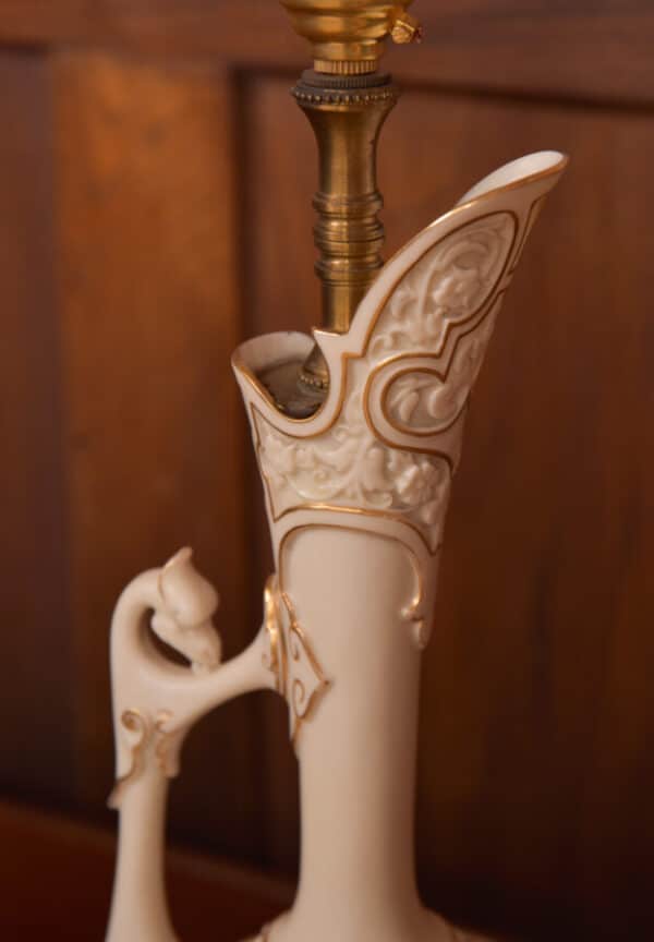 Royal Worcester Jug Lamp SAI2669 - Image 10