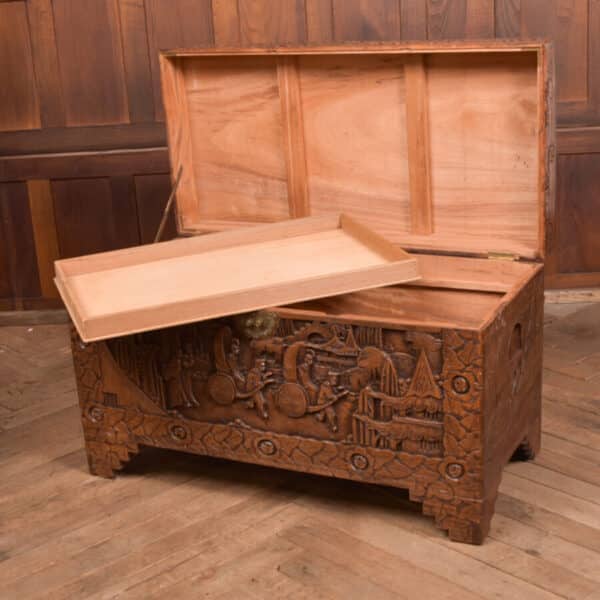 Chinese Camphor Wood Storage / Blanket Box SAI2671 Antique Boxes 16