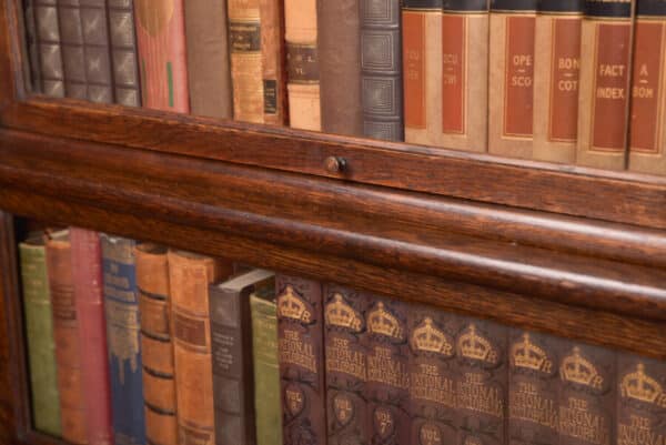 Globe Wernicke Oak 7 Section Bookcase SAI2667 - Image 12