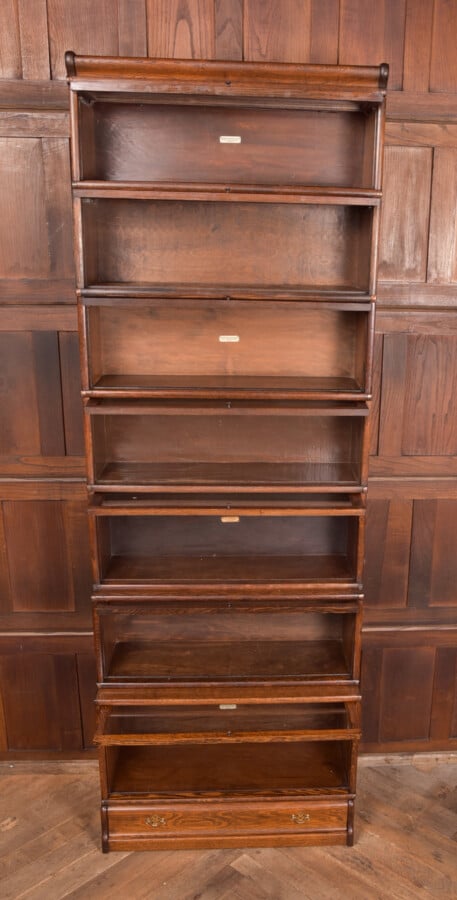 Globe Wernicke Oak 7 Section Bookcase SAI2667 globe wernicke Antique Bookcases 7
