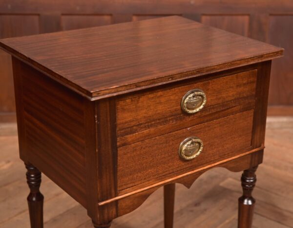 Pair Of Mahogany Bedside Cabinets SAI2674 - Image 4
