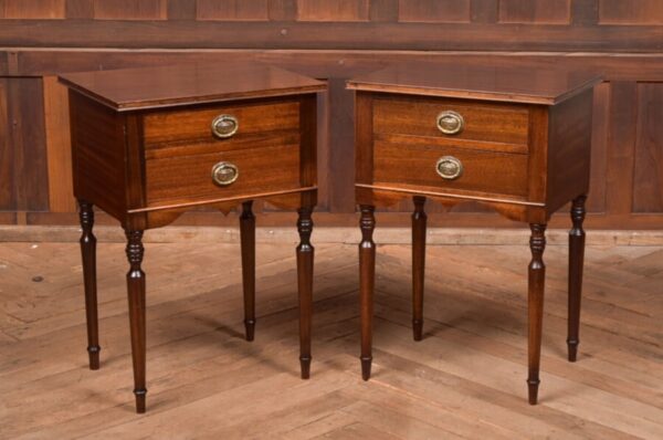 Pair Of Mahogany Bedside Cabinets SAI2674