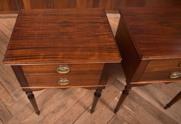 Pair Of Mahogany Bedside Cabinets SAI2674 - Image 12