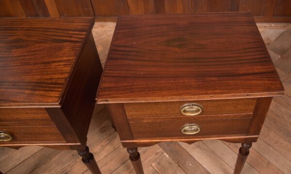 Pair Of Mahogany Bedside Cabinets SAI2674 - Image 13