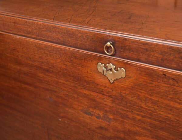 Georgian Mahogany Mule Chest / House Keeper's Trunk SAI2675 - Image 4