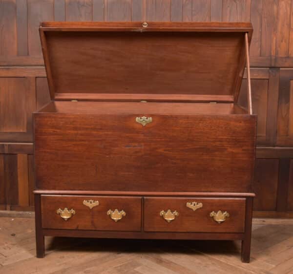 Georgian Mahogany Mule Chest / House Keeper's Trunk SAI2675 - Image 3