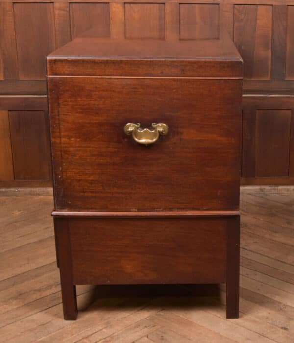 Georgian Mahogany Mule Chest / House Keeper’s Trunk SAI2675 Antique Chests 28