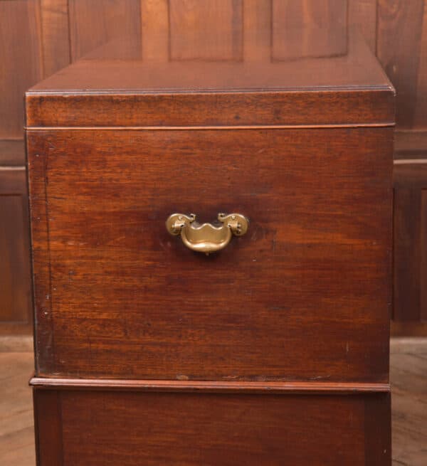 Georgian Mahogany Mule Chest / House Keeper's Trunk SAI2675 - Image 25