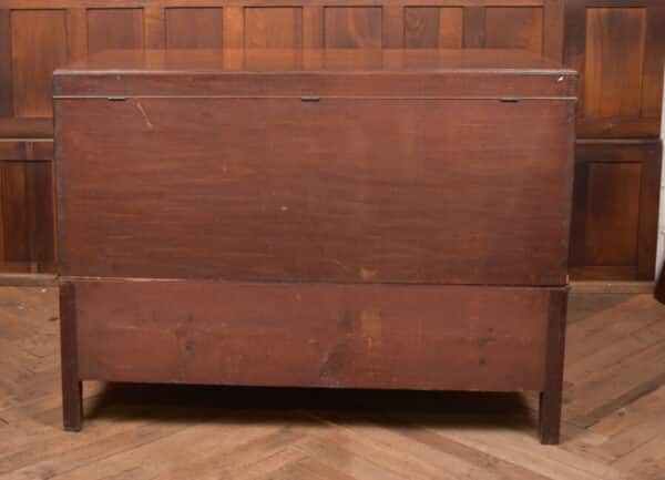 Georgian Mahogany Mule Chest / House Keeper’s Trunk SAI2675 Antique Chests 24