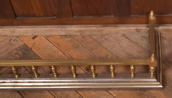 Edwardian Brass Fender SAI2677 - Image 8