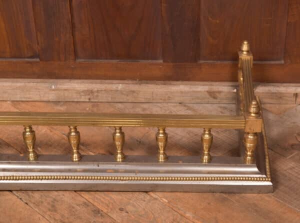 Edwardian Brass Fender SAI2677 - Image 6