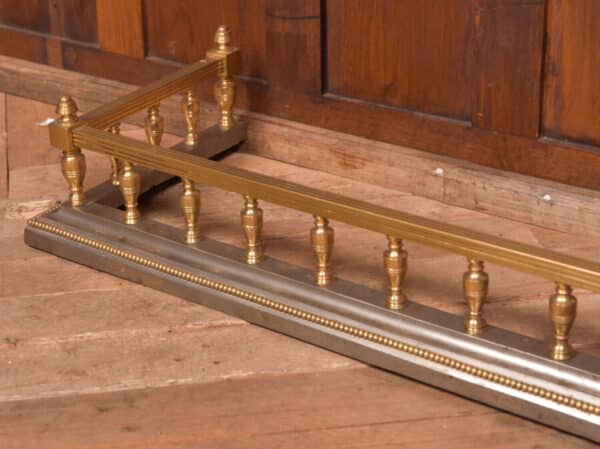 Edwardian Brass Fender SAI2677 - Image 5