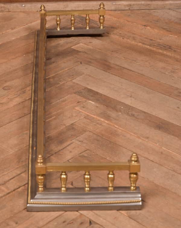 Edwardian Brass Fender SAI2677 - Image 4