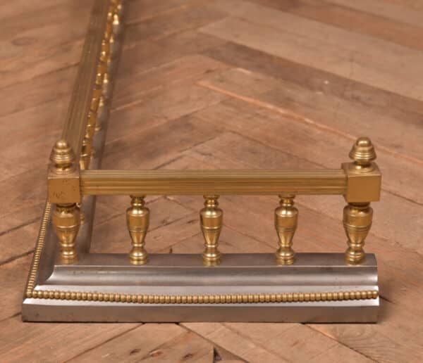 Edwardian Brass Fender SAI2677 - Image 3