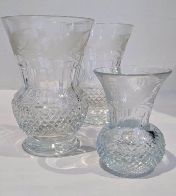 Richardson Crystal antique glass decanter Antique Glassware 4