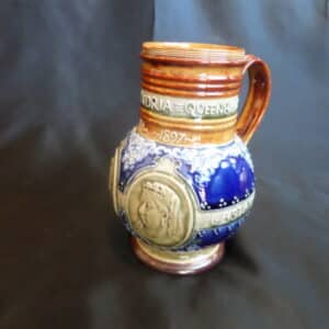 A ROYAL DOULTON COMMEMORATIVE QUEEN VICTORIA JUG Antique Ceramics