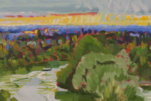 Richmond Terrace Sunset, En Plein Air - Image 4