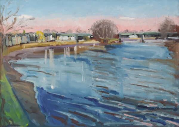 Strand-on-the-Green, Chiswick, En Plein Air - Image 2