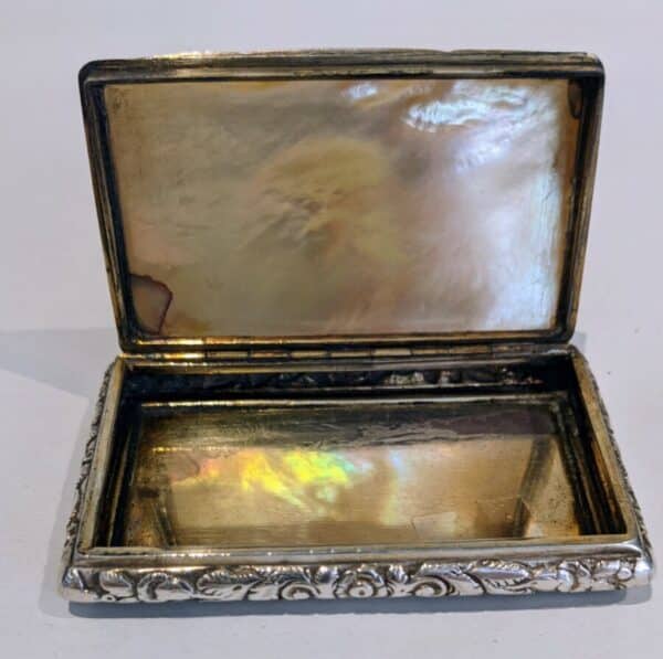 Silver Snuff Box Antique Silver Miscellaneous 4