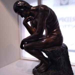 “The Thinker” or “Le Penseur” by Auguste Rodin bronze Antique Sculptures