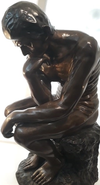 “The Thinker” or “Le Penseur” by Auguste Rodin bronze Antique Sculptures 15