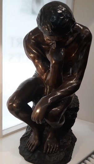 “The Thinker” or “Le Penseur” by Auguste Rodin bronze Antique Sculptures 16