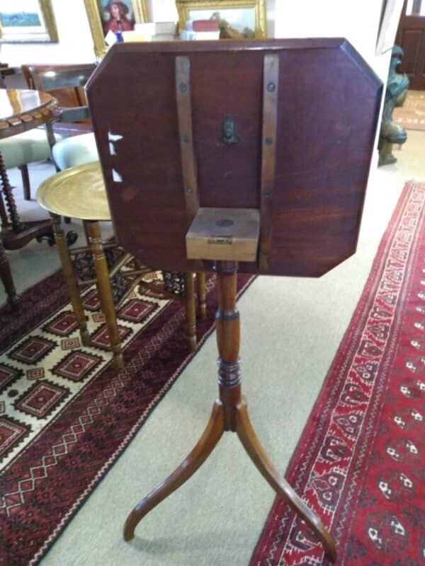 Tripod Mahogany Table Mahogany Table Miscellaneous 5