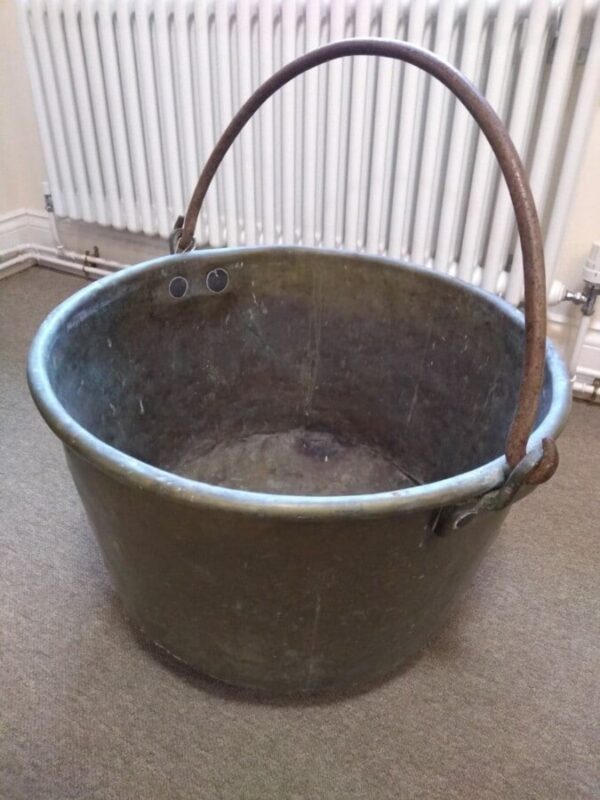 Victorian Brass Cauldron Brass Couldron Miscellaneous 3