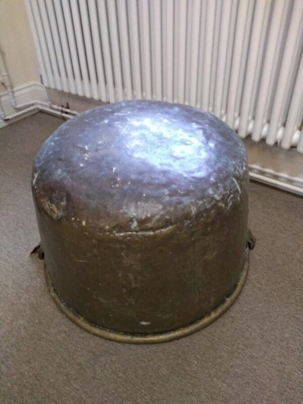 Victorian Brass Cauldron - Image 5
