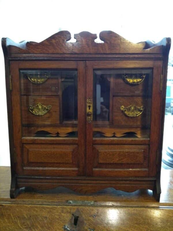 Victorian Oak Humidor cabinets Miscellaneous 3