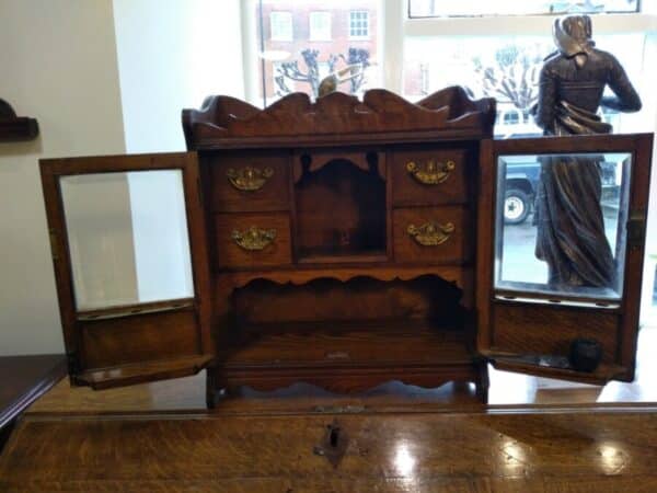 Victorian Oak Humidor cabinets Antique Furniture 4