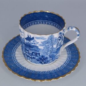 W.T Copeland Cup and Saucer Antique Porcelain Antique Ceramics