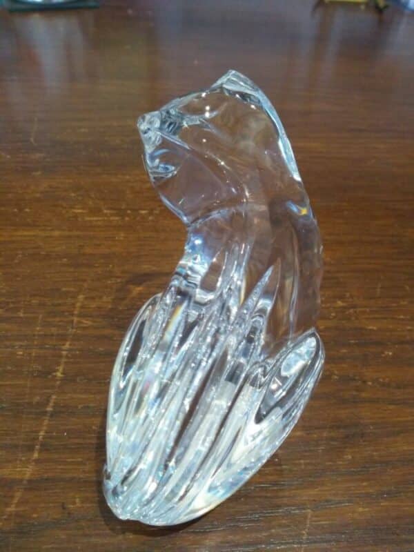 Waterford Crystal 'Cat' Paperweight - Image 2